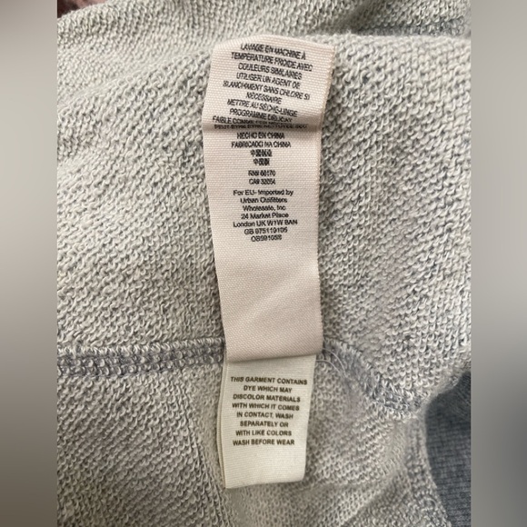 Free people Double Weave Denim Jacket in Vintage wash size L - Picture 9 of 9